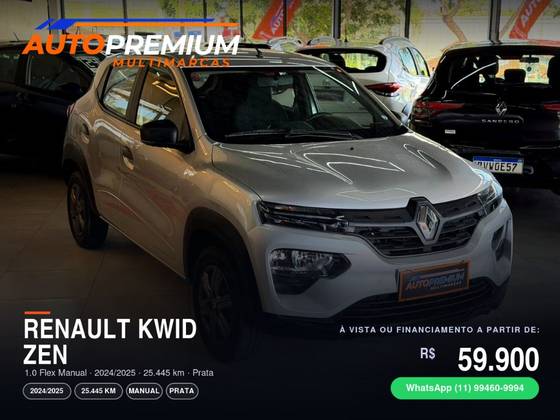 RENAULT KWID 1.0 12V SCE FLEX ZEN MANUAL